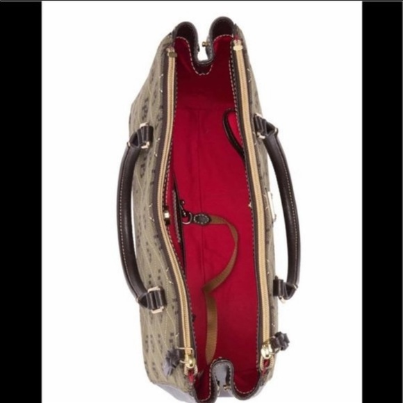 Dooney & Bourke Willa Zip Logo Satchel Bag, NWT - Picture 6 of 16